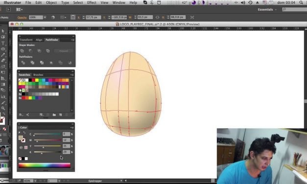 MESH TOOL – Curso de Illustrator CC #20 – Ferramenta Mesh do Illustrator