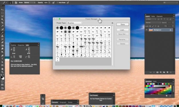 Curso de Photoshop – PRESET MANAGER (Predefinições)